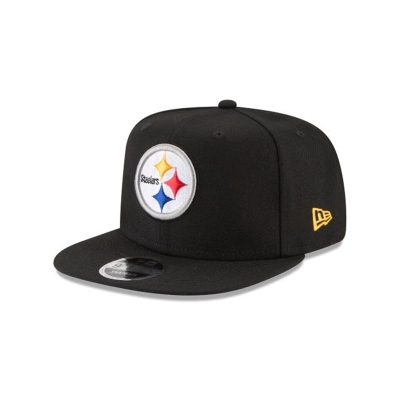 Pittsburgh Steelers Gorra | New Era NFL High Crown 9fifty Snapback Cap Mexico - Negros